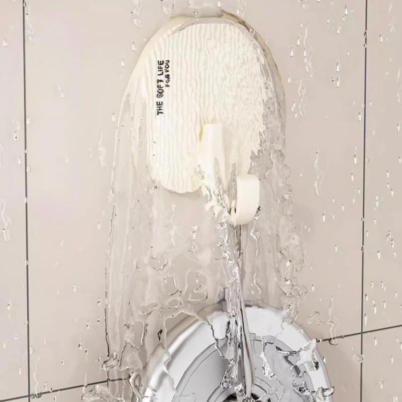 Самоклеящийся держатель для полотенец, прочные настенные крючки, вешалка для сумок, дверь в ванную, кухонная вешалка, крючок для хранения домашних принадлежностей, органайзер