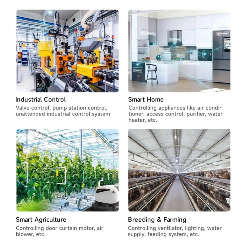 Промышленный 8-канальный модуль управления Modbus RTU 8CH Модуль RS485 Цифровой вход RS485 Связь