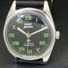 HMT JAWAN VINTAGE HAND-WINDING INDIAN MENS BLACK COLOR DIAL WATCH A700287-5 R202-a700287