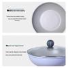 COOKER KING Craftsman Purple Maifan Stone Non-stick Wok