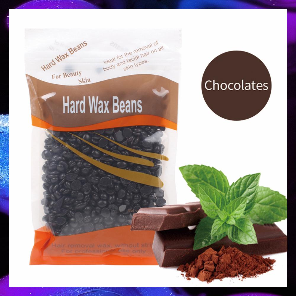 100 г/упак., восковые бобы для удаления волос, безбумажные твердые восковые гранулы, для удаления бикини, волос на лице, ногах, руках, бобы для удаления волос, унисекс, для бровей