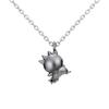 U-TREASURE [Sanrio] Bad Badtz-Maru Necklace, Silver, Women's Gift, NSaBB-100-SV
