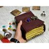 400 Pages Celtic Stone Vintage Leather Journal Blank Spell Book of Shadows