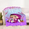 Masha Bear Blanket Ultra-Soft Suitable for Bedding Livingroom Seaside Four Seasons Multipurpose Warmthful Decor