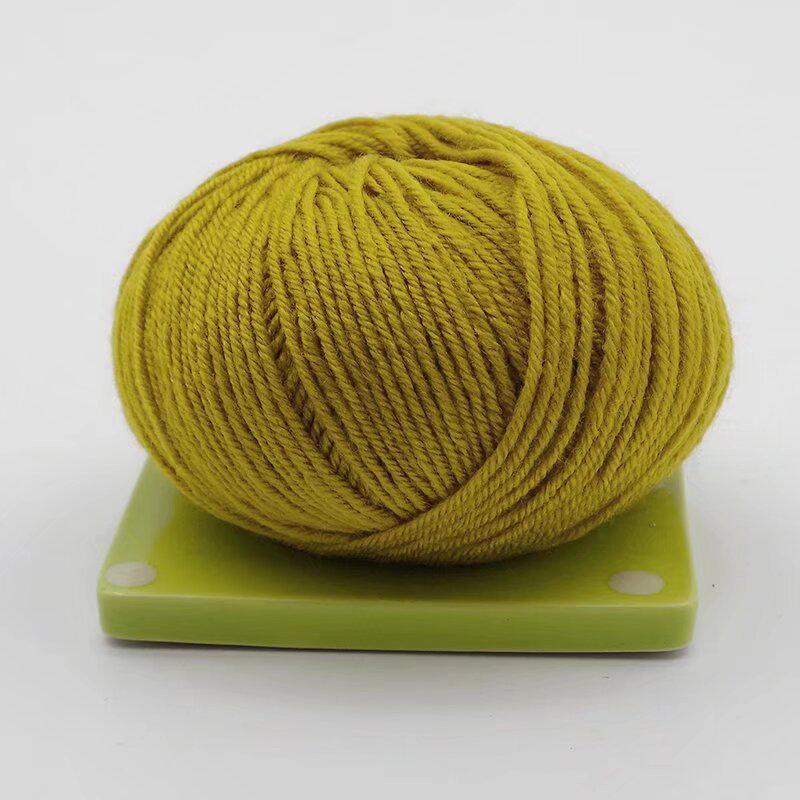 Клубок акриловой пряжи для вязания свитеров, крючков, обуви, тапочек, изделий ручной работы.