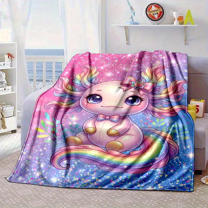 Rainbow Unicorn Fantasy Blanket Flannel Blanket Throw Blanket Sofa Cover Blanket Soft Premium Blanket Picnic Blanket Tv Blanket Gifts
