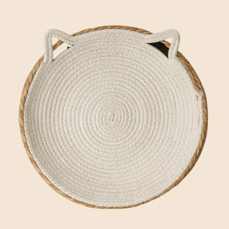 In Summer, Rattan Sisal Cat Scratching Board Cat Litter Is Wear-resistant and Cannot Drop Chips