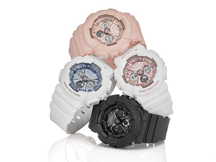 Casio Мужские Аналоговые Кварцевые Часы BA-130-7A2 из Смолы, Водонепроницаемые до 100 м, Ударопрочные