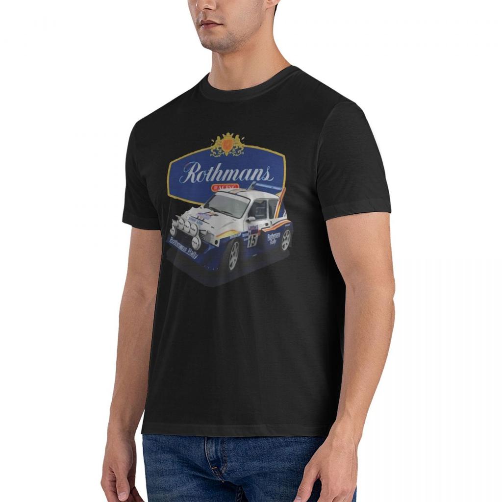 2024 Мода Британские Автомобильные Фанаты Metro 6R4 Классический Раллийный Гоночный Автомобиль Футболка Группа B Футболка Аниме Графика Круглый Вырез 10 Цветов Футболки