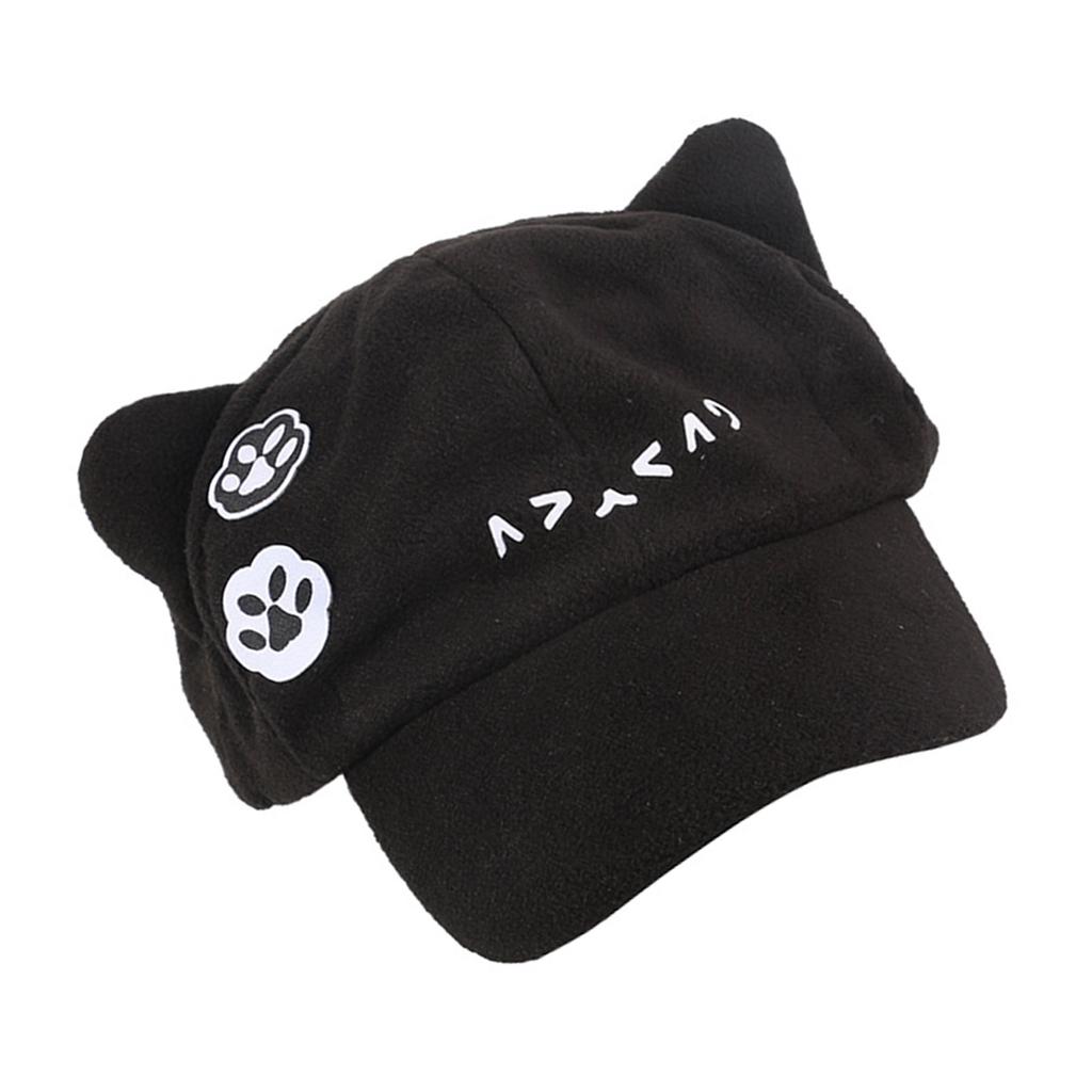 Косплей бейсболка с кошачьими ушками для подростков, девочек, женщин, забавная шапка с ушками, Y2K хип-хоп шапка, все сочетающаяся шляпа от солнца, головной убор на Хэллоуин