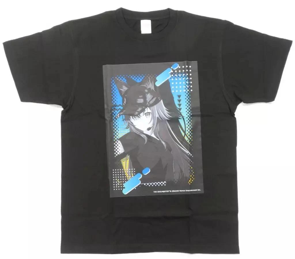 Karatetsu Enterprise Temari Tsukimura Совместная работа Черная футболка T-shirt Свободный размер