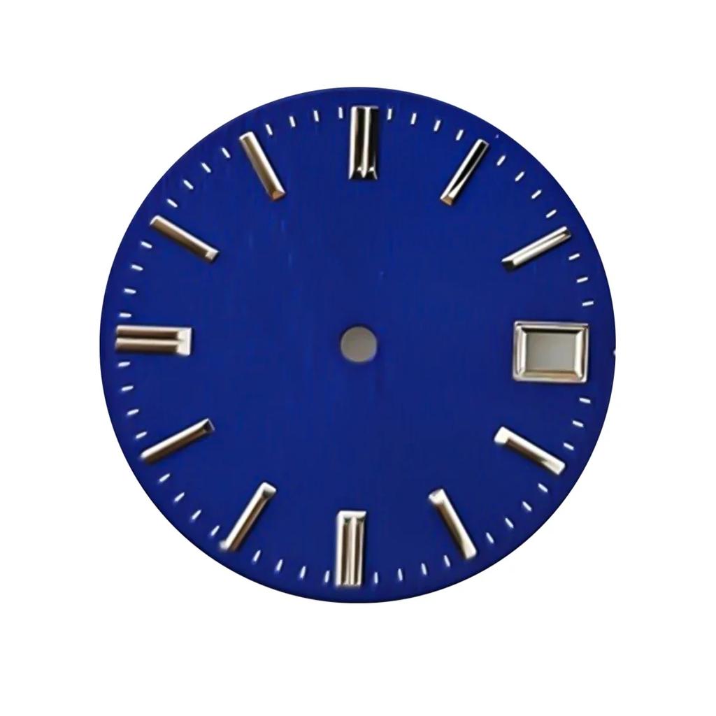 Циферблат NH35 28,5 мм Циферблат Часов S Циферблат Зеленый Люминесцентный Циферблат Подходит для Механизма NH35 NH36 Аксессуары для Часов 2025