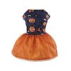 Pet Clothes Halloween Skirt Pumpkin Skull Skirt Factory Mesh Princess Small Dog Teddy