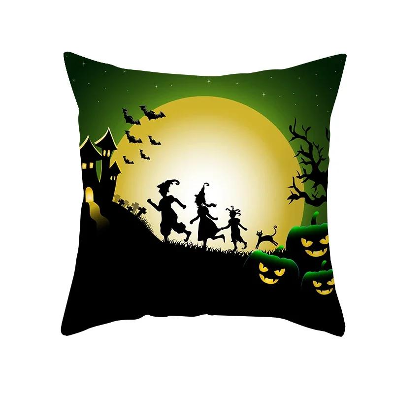 Домашний декор Хэллоуин Тыква Наволочка Trick or Treat Фермерский принт Наволочка для диванной подушки x наволочка
