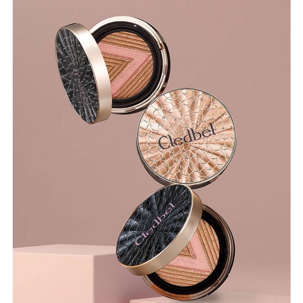 Cledbel Glow Power Lift V Кушон 13г, Нет. 23 + Черный (чехол для подушки), 1 кусок