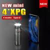Mini Portable Flashlight High Powerful Flash Light Waterproof Torch 18350 Battery Torch Light Outdoor Light Hiking Lantern
