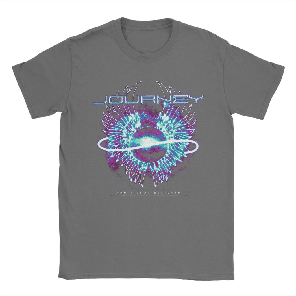 Journey Galaxy Wings TShirt Summer Harajuku TShirts Couple Cotton Round Neck Plus Size 5XL Tees Short Sleeve Awesome Tshirt