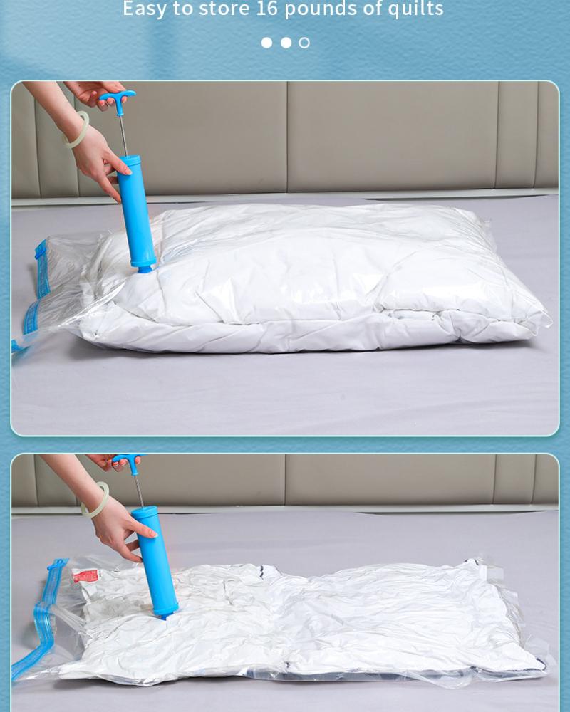 Вакуумные пакеты для хранения вещей, органайзер для гардероба, вакуумный пакет, экономящий место, пакеты для одежды, подушек, постельного белья, одеял, упаковка, Storager