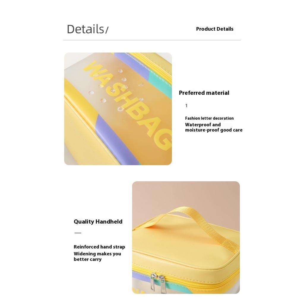 Большая вместительная косметичка с высокой стоимостью, женская портативная дорожная сумка для плавания, средства по уходу за кожей, косметичка