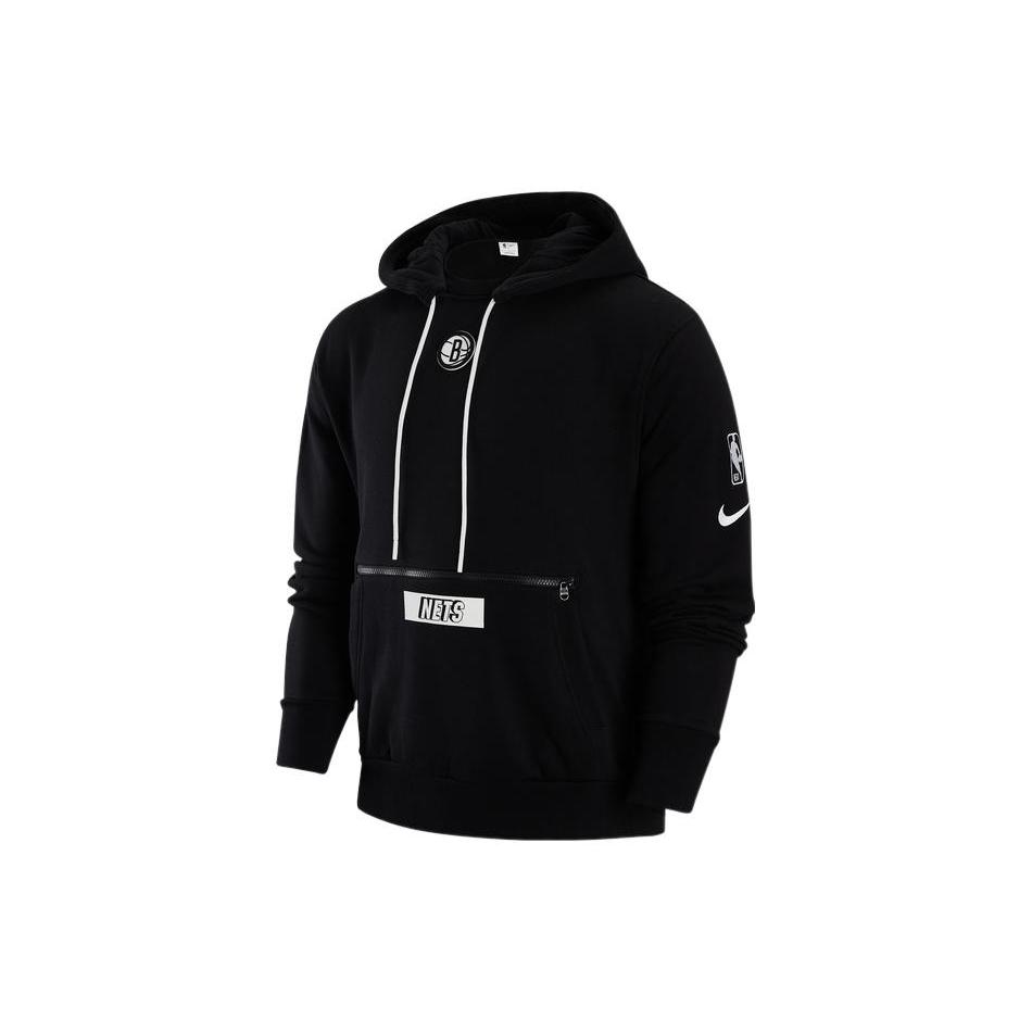 Nike Худи на флисе NBA Brooklyn Nets Courtside Свободного кроя DR2298-010