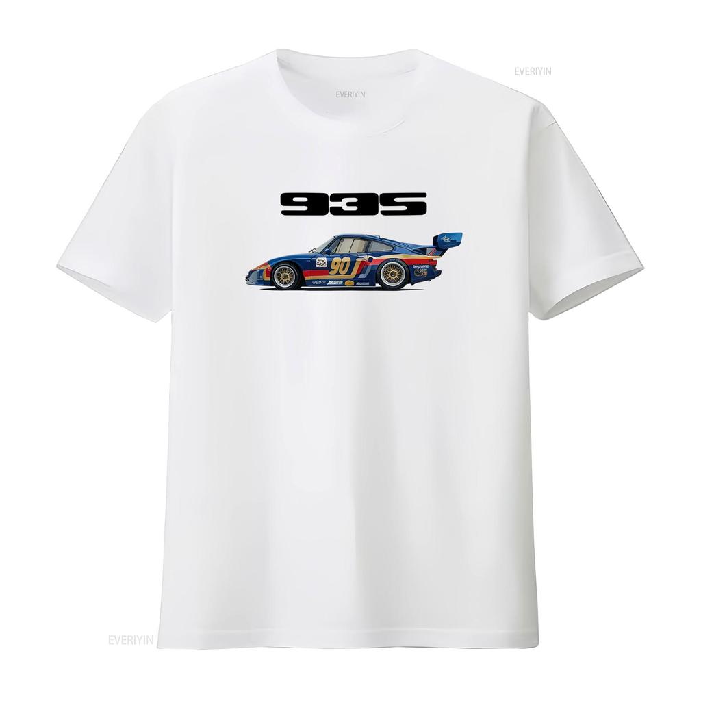 Kremer 935 K3 Imsa Gt Race Car Design T Shirt For Enthusiasts Vintage Designer Clothes Unisex Soft Streetwear Stretched