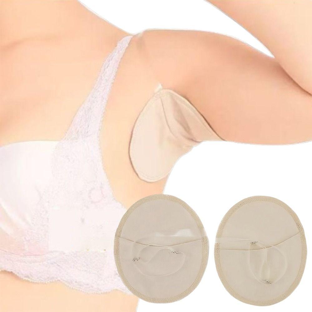 Transparent Shoulder Strap Armpit Sweat Perspiration Pads Reusable Perspiration Pad Dress Clothing
