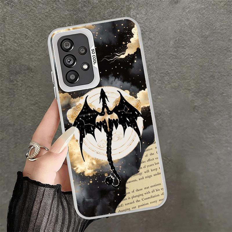 F-Fourth W-Wing Dragon Soft Phone Case for Samsung A17 A16 A15 A14 A13 A57 A56 A55 A54 A53 A37 A36 A35 A34 A33 A26 A25 A24 A23 A