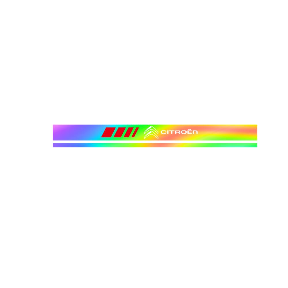 Car Hood Sticker Personalized Stripe Auto Body Decals Car Tuning Stickers For Citroen C1 C3 C4 Picasso C5 C6 VTS C-ELYSEE C5 C6
