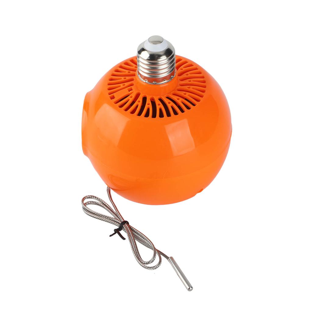 E27 Heating Lamp Auto Constant Temp Adjustable Poultry Heater Lamp for Rabbits Chickens Ducks 150W