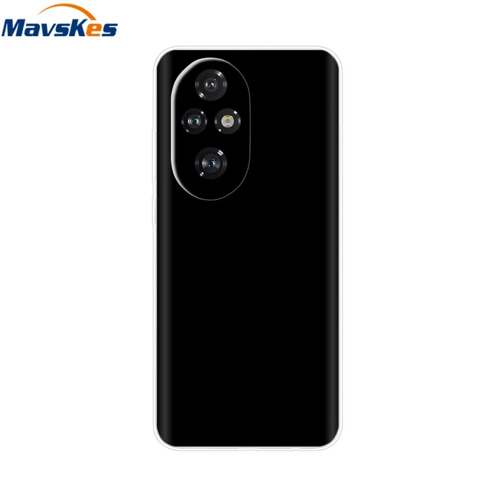 Чехол для Honor 200 Милый Мультяшный Силиконовый ТПУ Мягкие Чехлы для Телефона для For Honor 200 Pro Honor200 Lite Прозрачные Capas Honor200