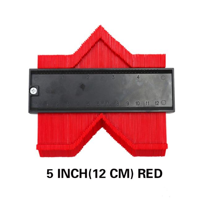 Профиль Контур Калибр Линия Копировальная линейка Шаблон для резки Строительство Деревообработка Измерительный инструмент Инструмент для керамической плитки