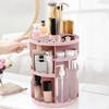 Вращающийся органайзер для косметики, косметический витринный шкаф, полка, подставка, держатель для лотков
