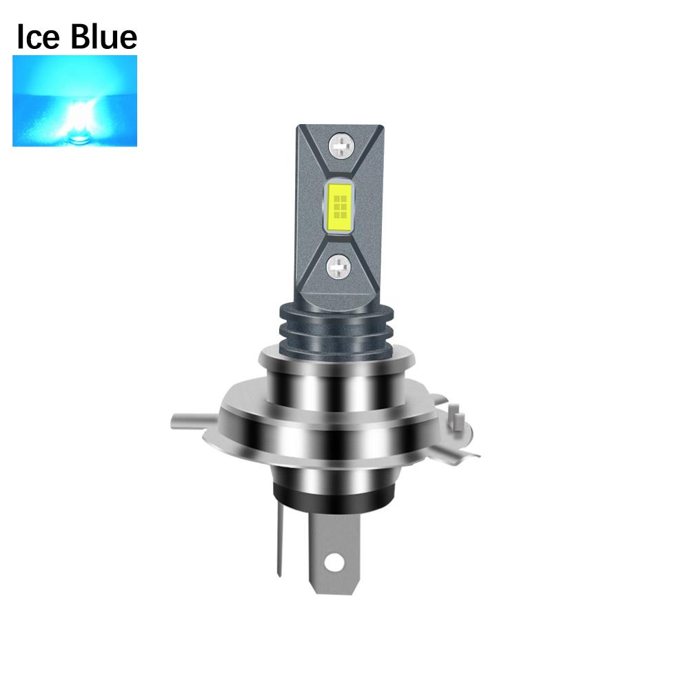 1PC 80W Car Headlight H4 H7 H8/H11 LED Bulb Head Lamp 2000LM LED Chips Fog Bulb White Yellow Ice Blue DC12V 24V
