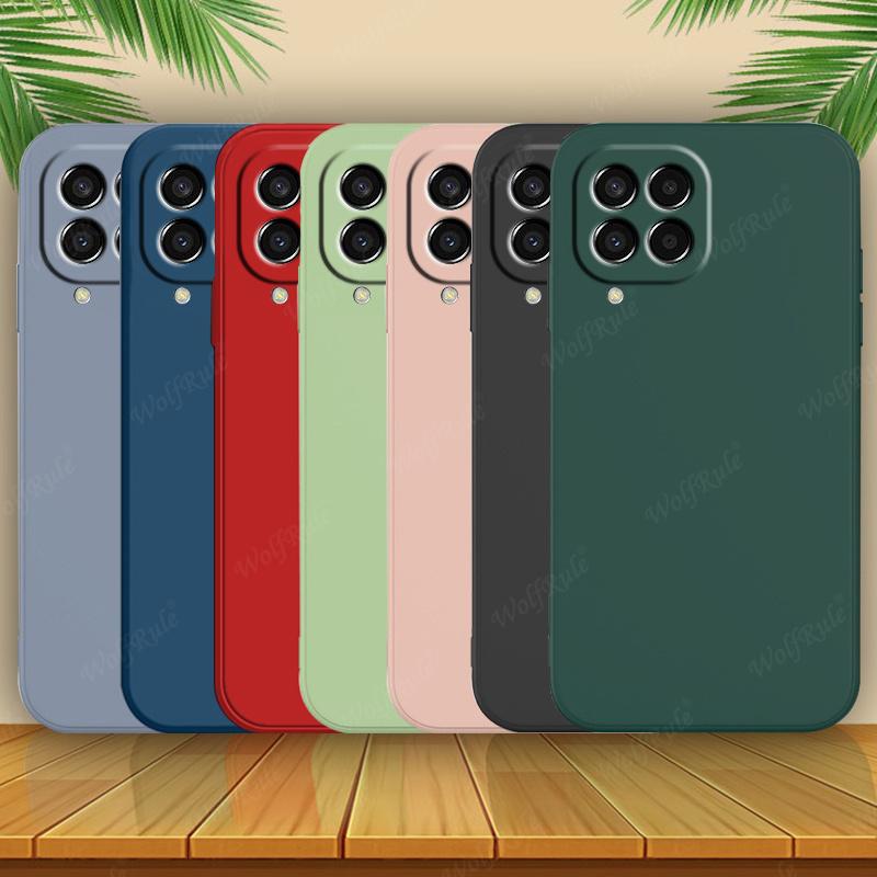 Для Чехол Samsung Galaxy M53 5G Чехол Для Samsung M53 M12 M22 M23 M32 M52 M33 Capas Задняя TPU Мягкая Обложка Для Samsung M53 5G Fundas