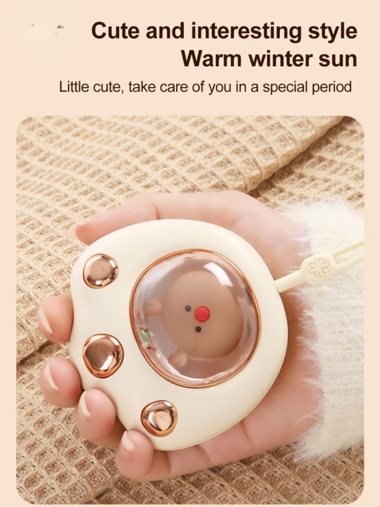 Multi-Function Winter Arm Warmers Pocket Electric Portable Hand Warmer 2400Mah Usb Charge Power Bank Pocket Hand Warmer