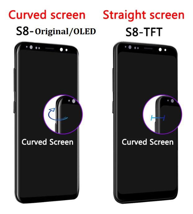 TFT для Samsung S8 G950 ЖК-дисплей с сенсорным экраном и рамкой в сборе