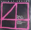 7-дюймовая пластинка FOUR-IN-LEGION - Party In My Pants ZS404678PROMO CBS Associated 1984 США Танцевальная и электронная музыка Б/у