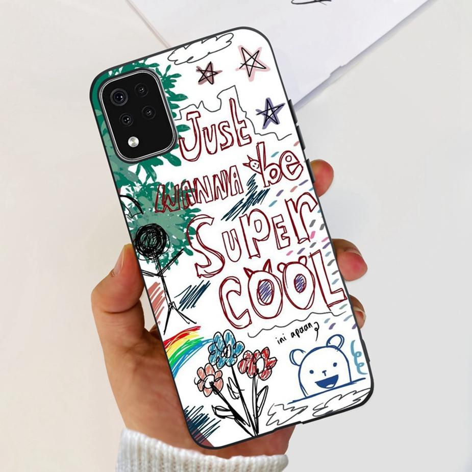 Чехол для LG K42 LM-K420 LMK420H Милый Модный Расписной Чехол Мягкий Силиконовый Чехол для Телефона Для LG K42 K 42 LGK42 Задняя Крышка 6.6'' Coque