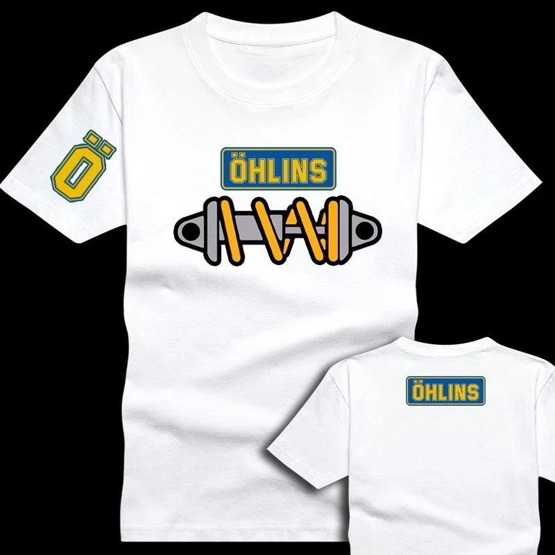 Desktop_Удивительные Футболки Мужские Ohlins Амортизатор Подвеска Авто Мото Спорт Гонки Футболка Летняя Повседневная Оверсайз Мужская С коротким рукавом