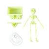 Plastic Dancing Skeleton Aquarium Ornament Movable Oxygen Skeleton  Aquariums Enthusiasts