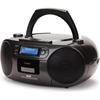 Radio Hi-Fi Portable - Aiwa - BBTC-660DAB/BK - Bluetooth - DAB+ - USB
