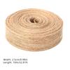 Катушка ленты из джутовой мешковины длиной 10 метров и шириной 2,5 см для домашнего свадебного украшения
