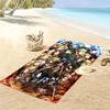 Anime Attack-on-Titan Print Beach Towel, Large Soft Quick Dry Towel for Beach Camping Swimming