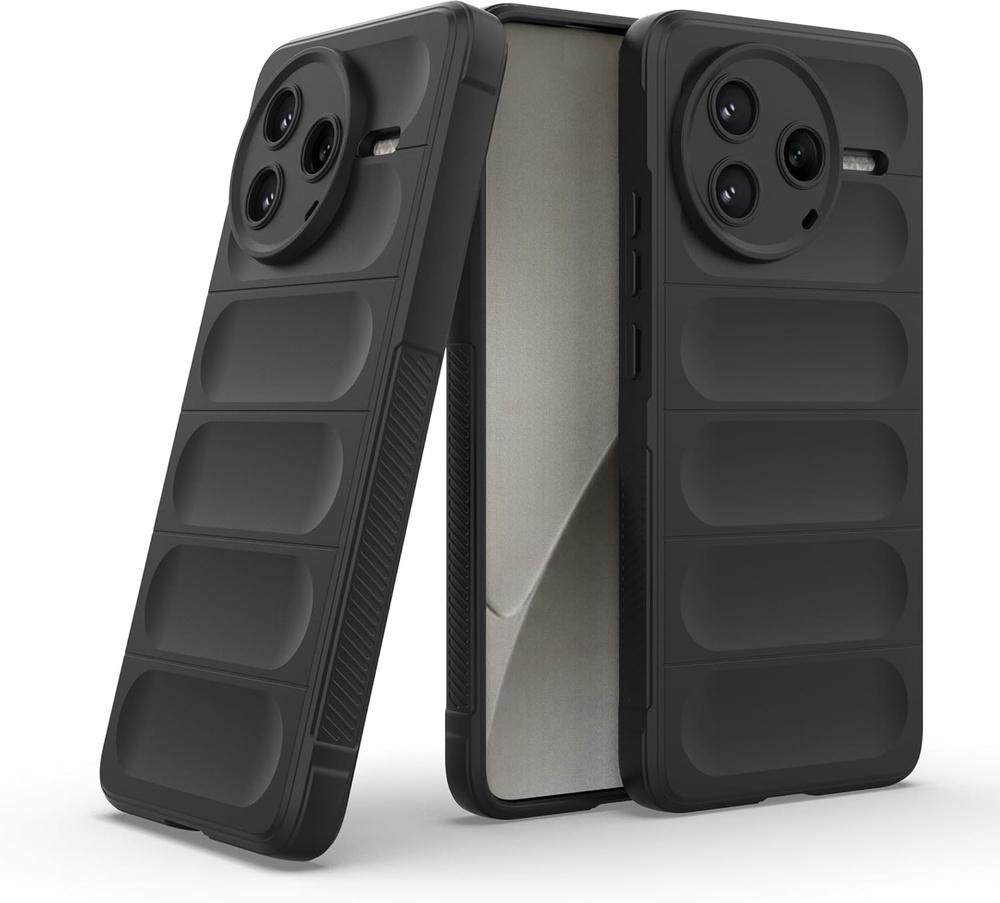 Case for Xiaomi Poco F7 Pro, Gaming Shockproof, Black