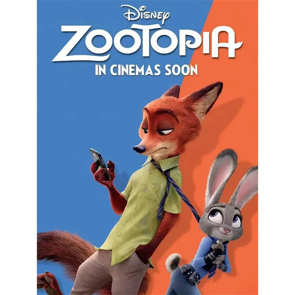 Disney Зверополис Джуди Ник 5D Алмазная Живопись Полностью с Алмазами Сделай Сам Ручная Алмазная Живопись Мультяшный Декоративный Набор для Живописи