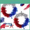 Изысканные большие и маленькие венки ко Дню независимости США для праздничных украшений