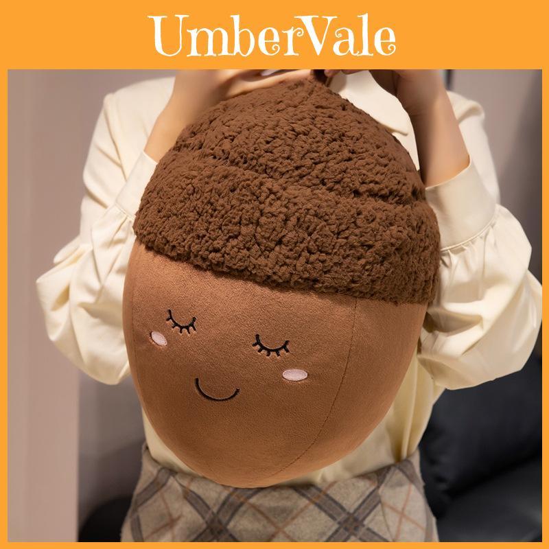 Short Plush Chestnut Plushie With Soft Filling For Kids Room Decor And Collectors