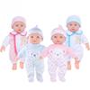 30 см моющаяся реалистичная мягкая расписанная вручную кукла-реборн для детей, сопровождающая игровую куклу
