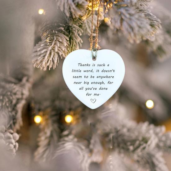 Памятное украшение в форме сердца. Никогда не забывайте о том, как вы изменили мир. Изысканный акриловый кулон с