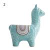 Alpaca succulent flower pot decoration indoor ceramic cartoon vase flower rack